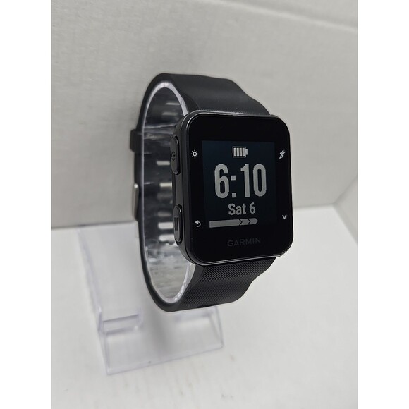 Garmin Forerunner 35 GPS Running Watch HRM Black Bluetooth With Charger - Picture 3 of 11